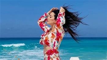 آخر ظهور لـ "نسرين طافش" على البحر