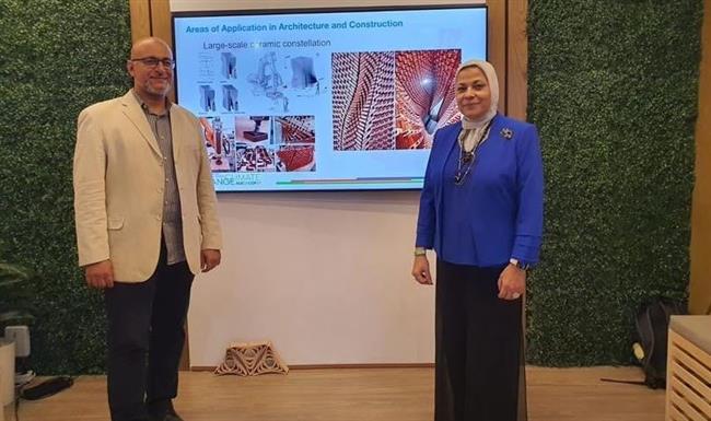 أستاذان بالجامعة الأمريكية يطوران نظام بناء مستدام وصديق للبيئة