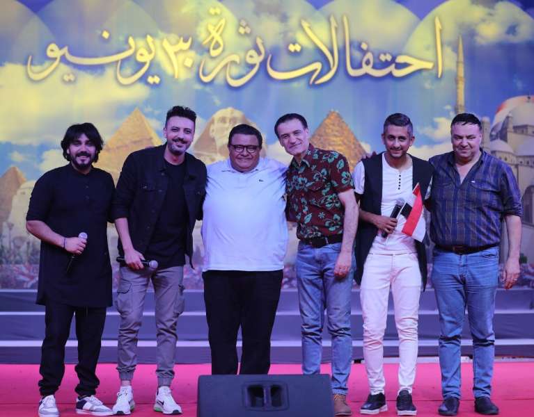 "شباب لايف" يشعل حماس الجمهور باحتفال الإنتاج الثقافي بثورة 30 يونيو