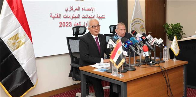 وزير التعليم يعتمد نتيجة الدبلومات الفنية الدور الأول 2023 بنسبة نجاح 64.47%