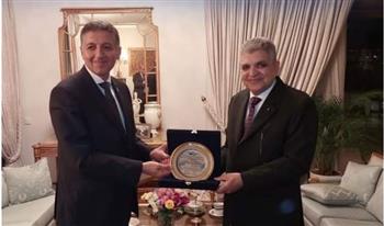   رئيس قناة السويس يلتقي سفير مصر باليونان 