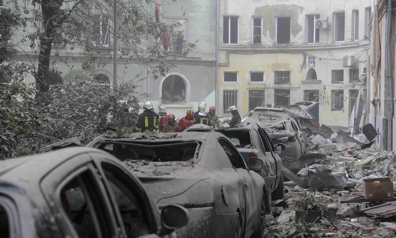 مقتل 4 أشخاص في قصف روسي لمدينة "لفيف" الأوكرانية