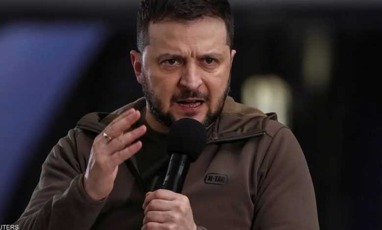 الرئيس الأوكراني يتعهد بالرد على هجوم صاروخي روسي بلفوف غرب البلاد