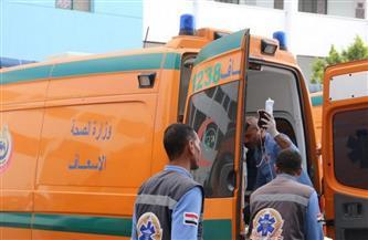 إصابة سائق فى انقلاب سيارة نقل بقنا