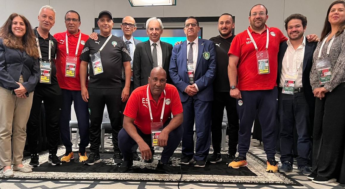 المنتخب الأولمبي يرتدى الزي الأبيض فى نهائي أفريقيا.. وينقل ملعب التدريب الختامي