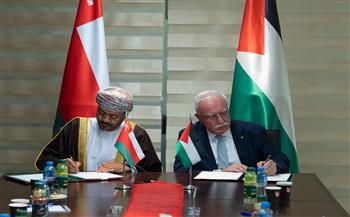   وزيرا خارجية فلسطين وعمان يوقعان اتفاقية إنشاء لجنة للتعاون الثنائي