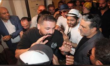   استقبال أسطوري من الشعب اللبناني للنجم تامر حسني 