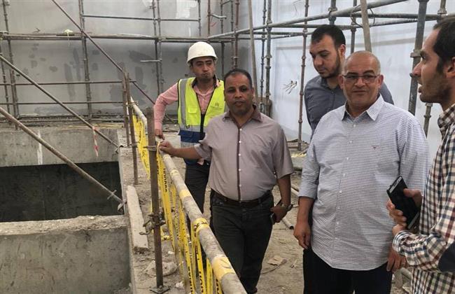 رئيس جهاز مدينة ناصر الجديدة يُتابع أعمال تنفيذ محطة تنقية مياه الشرب والرافع الأوسط