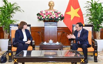   وزير الخارجية الفيتنامي يستقبل السفيرة المصرية