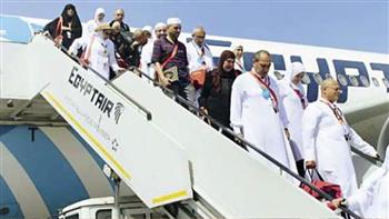   "مصر للطيران" تسير اليوم 25 رحلة جوية لعودة حجاج بيت الله الحرام
