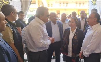   وزير الصحة يتفقد مقر  "100 يوم صحة" ببشاير الخير في الإسكندرية 