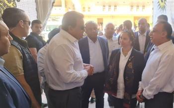 وزير الصحة يتفقد مقر  "100 يوم صحة" ببشاير الخير في الإسكندرية 