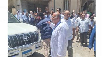   وزير الصحة يتفقد مستشفى "دار إسماعيل للولادة" بالإسكندرية للاطمئنان علي سير العمل