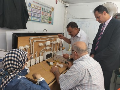 وزارة العمل:دورة تدريبية على مهنة كهرباء التوصيلات بوحدة التدريب المتنقلة بالأسكندرية