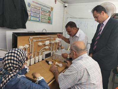 وزارة العمل:دورة تدريبية على مهنة كهرباء التوصيلات بوحدة التدريب المتنقلة بالأسكندرية