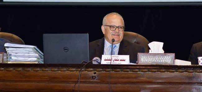 الخشت: القبول بكليات جامعة القاهرة والمدن الجامعية بنفس قواعد تنسيق العام الماضى 