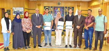 جامعة المنصورة تكرم أوائل الثانوية من أبناء الدقهلية لعام 2023 