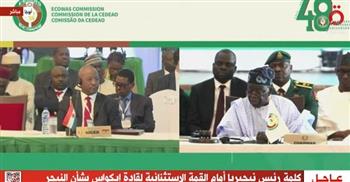   رئيس نيجيريا: نبحث إعادة الحكومة الانتقالية والنظام الدستوري بالنيجر وندعم "بازوم"