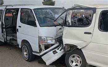   إصابة 5 أشخاص في حادث تصادم سيارتين ملاكي على طريق الساحل الشمالي