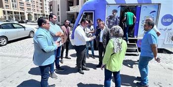 سيارة مجهزة لخدمة قاطني الـ R 3 بالعاصمة الإدارية