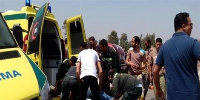إصابة 32 شخصًا إثر 3 حوادث متفرقة على طريق مطروح