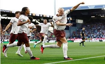 الدوري الانجليزي.. «مانشستر سيتي» يسحق بيرنلي بثلاثية