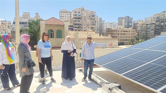إنشاء محطة للطاقة الشمسية أعلى مبنى متحف المجوهرات بالإسكندرية