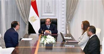السيسي يطلع على مجمل مشروعات وأنشطة صندوق مصر السيادي