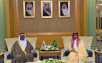 «العسومي» يلتقي مندوب السعودية الدائم لدى الجامعة العربية