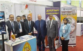 جامعة الزقازيق تشارك في معرض التعليم الدولي العالي للجامعات
