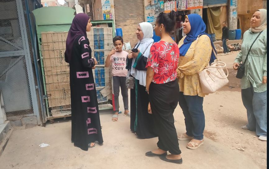 "قومي المرأة" بالبحيرة يواصل فعاليات الحملة الممتدة لطرق الأبواب "بلدى أمانة"
