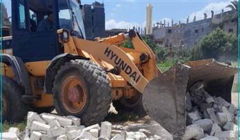   حملة مكبرة لإزالة التعديات على الأراضي الزراعية وإيقاف أعمال البناء المخالف بالإسكندرية