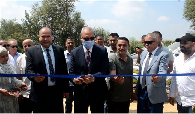 احتفالا بالعيد القومي الـ155 .. محافظ القليوبية يفتتح 13 مشروعا