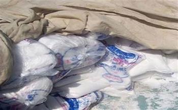 ضبط 2 طن ملح طعام فاسد و٧٢٥ علبوة سجائر بأسيوط