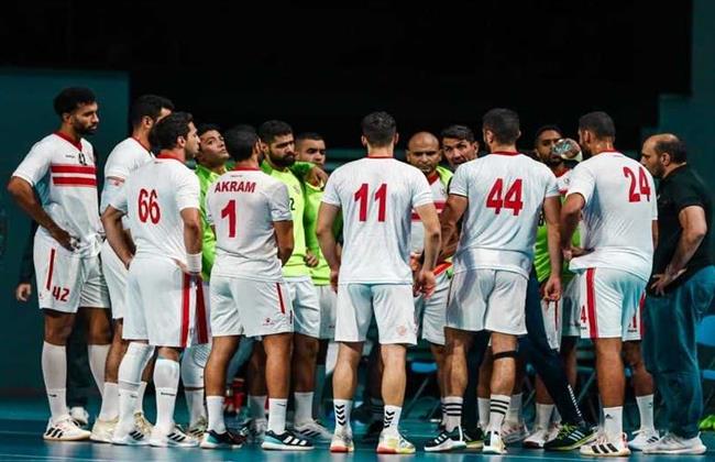 شاهد مباراة يد الزمالك وفريق عين التوتة في افتتاح البطولة العربية 