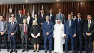 رئيس الجامعة اليابانية يستقبل وفدا من جامعة الدول العربية 