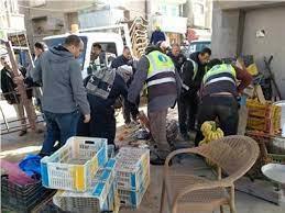 ضبط 175 حالة إشغال و 100 محضر متنوع و30 إنذار بالإسكندرية 
