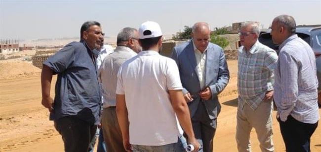 مسئولو «الإسكان» يقفون على طرق العبور الجديدة