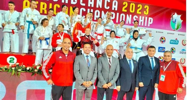 منتخب مصر للكاراتيه لذوي القدرات الخاصة يحصد 16 ميدالية في البطولة الأفريقية بالمغرب 