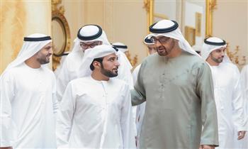 عيضه المنهالي ينشر صوره مع الشيخ محمد بن زايد