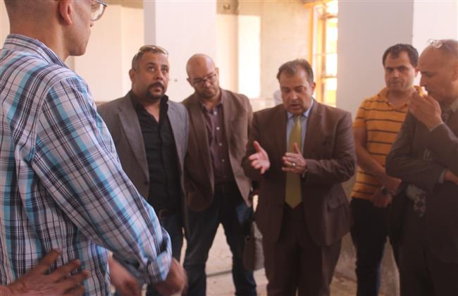 رئيس جامعة جنوب الوادي يتفقد المستشفيات الجامعية