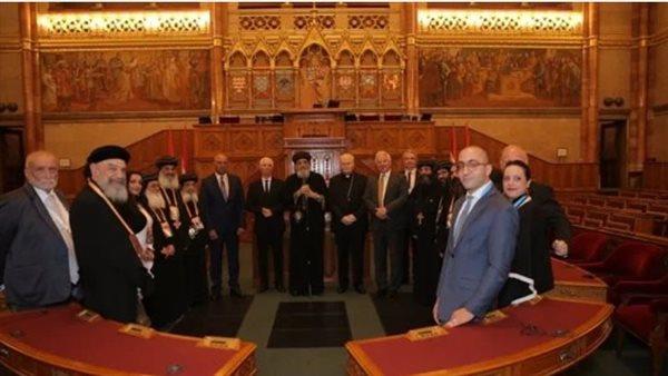 حفل عشاء لـ البابا تواضروس عقب زيارته البرلمان المجري