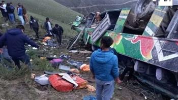   بيرو: مقتل وإصابة 18 شخصا على الأقل جراء تحطم حافلة في منحدر