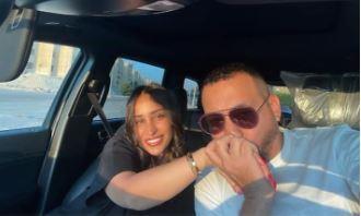 "دياب" يحتفل بعيد ميلاد زوجته بكلمات رومانسية