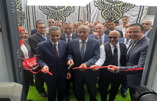 افتتاح أول مكتب سجل تجاري نموذجي بالمنطقة اللوجيستية بمدينة طنطا
