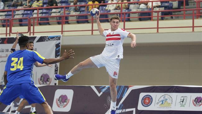"يد الزمالك" يهزم الشعلة اليمني في البطولة العربية