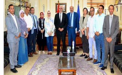 وفد المجلس القومي لحقوق الإنسان يختتم زيارته لمحافظة البحيرة