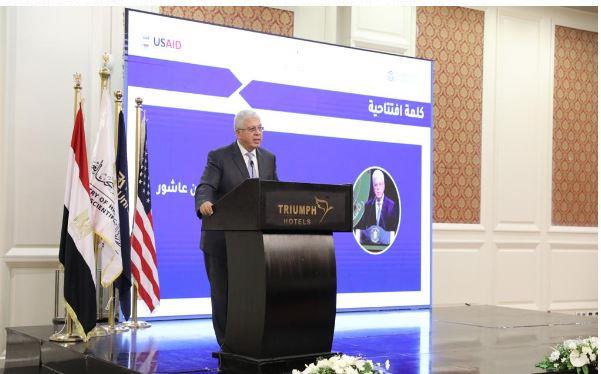 وزير التعليم العالى يفتتح ورشة عمل برنامج رواد وعلماء مصر