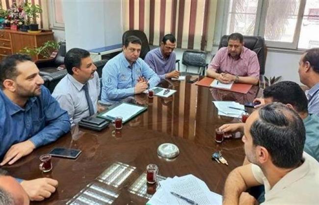 «البحيرة» تتابع الموقف التنفيذي لمشروع الغاز السائل 