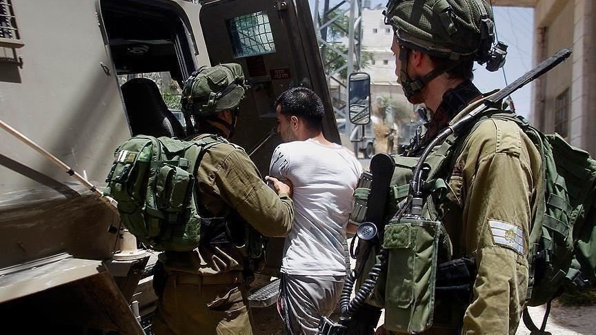 الاحتلال الإسرائيلي يعتقل 44 فلسطينيًا من مناطق مُتفرقة بالضفة الغربية